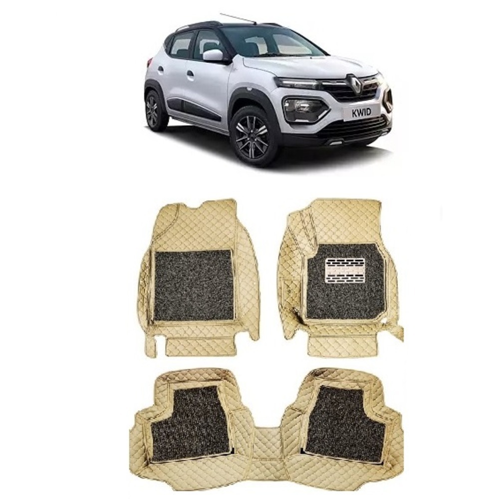 Floor Mats for Kwid   - beige